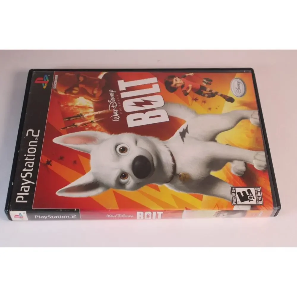 Bolt (Sony PlayStation 2, 2008) PS2 Complete W/ Manual & Inserts (CIB)